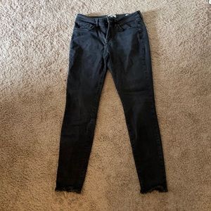 William rast black skinny jeans